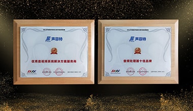 實力見證，聲菲特榮獲2019年度雙十佳品牌獎！